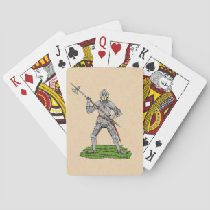 Jeu De Cartes Chevalier anglais du XVe siècle