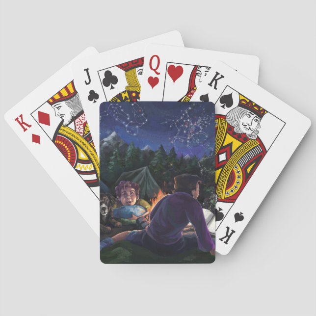 Jeu De Cartes Chevalier d'été (dos)