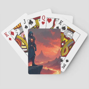 Jeu De Cartes Chevalier noir de la flamme