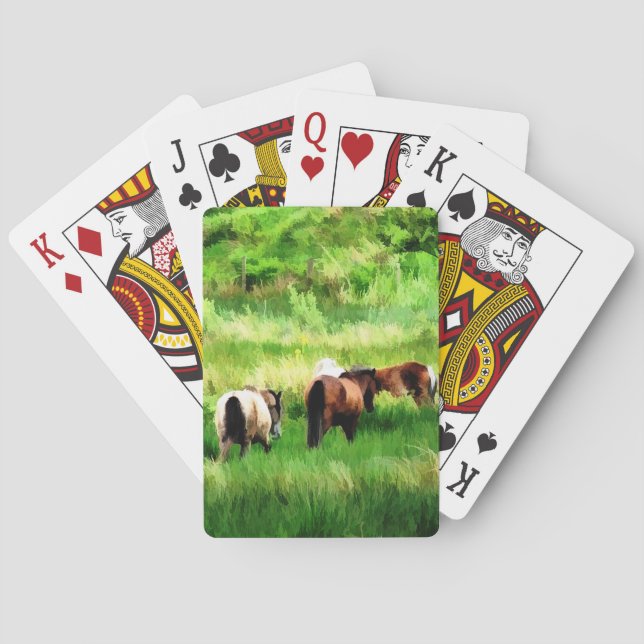 JEU DE CARTES CHEVAUX (dos)