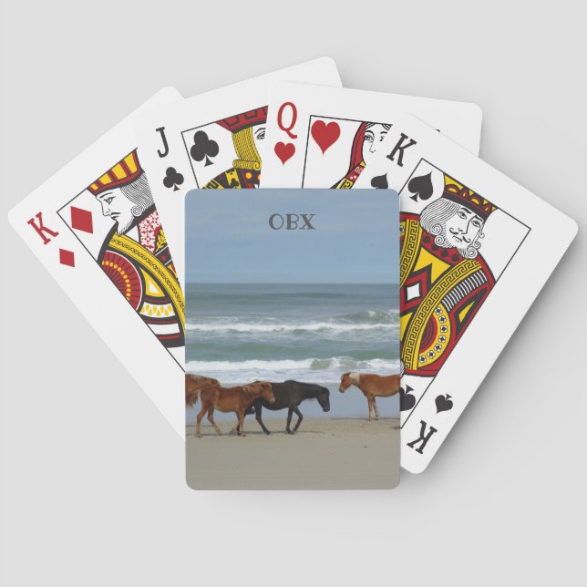 Jeu De Cartes Chevaux sauvages Corolla OBX NC (dos)