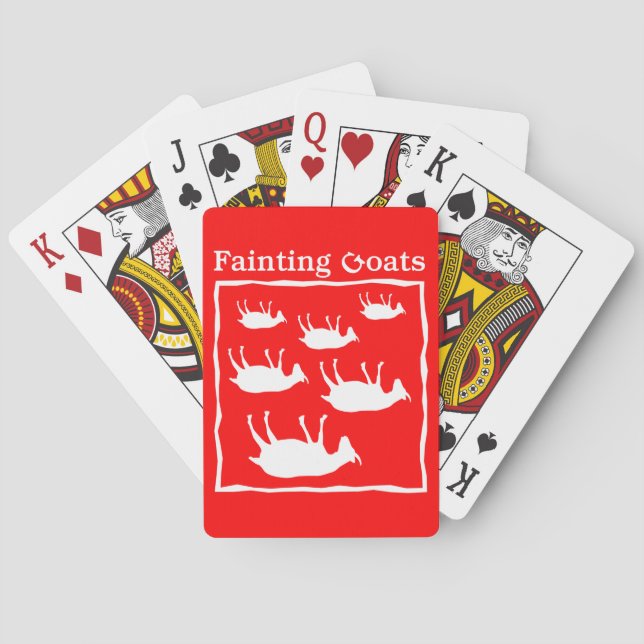 Jeu De Cartes Chèvres évanouies (dos)