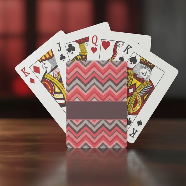 Jeu De Cartes Chevron Chaud (Créateur téléchargé)