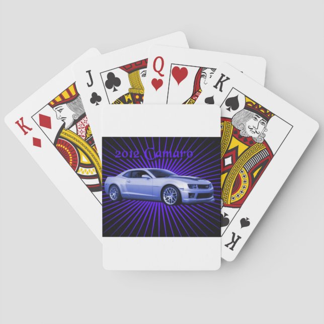Jeu De Cartes Chevy : Camaro 2012 (dos)