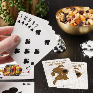 Jeu De Cartes Chien Confetti Chedding Chien