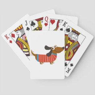 Jeu De Cartes Chien Dachshund