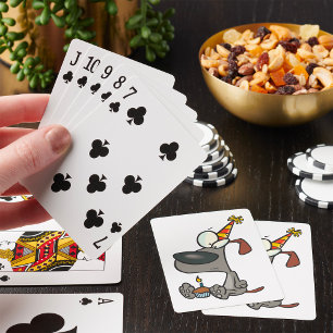 Jeu De Cartes Chien d'anniversaire Jouer des cartes