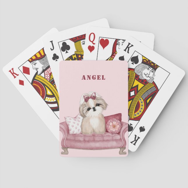Jeu De Cartes Chien de Chih Tzu (dos)