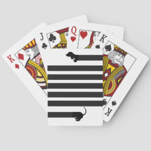 Jeu De Cartes chien de saucisse de dachshund