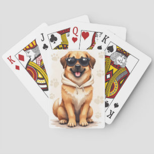 Jeu De Cartes Chien Kawaii Anatolie drôle