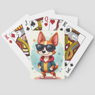 Jeu De Cartes Chien Kawaii Australien Kelpie Drôle