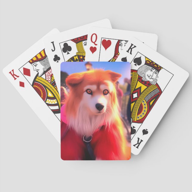 Jeu De Cartes Chien mignon (dos)