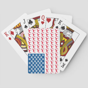 Jeu De Cartes Chien vert patriotique
