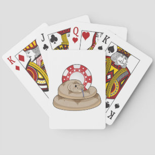 Jeu De Cartes Chiffres de Poker Snake