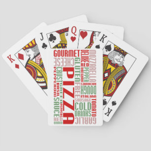 Jeu De Cartes chitChat à la pizza