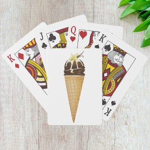 Jeu De Cartes Chocolat glace crème Jouer Cartes