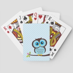Jeu De Cartes Chouette bleue