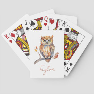 Jeu De Cartes Chouette personnalisée