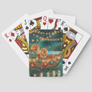 Jeu De Cartes Chow Chow Noël Festive Voyage