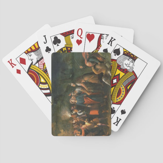 Jeu De Cartes Christ dans le jardin de Gethsémani (dos)