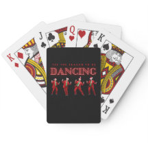 "Christmas Trump Dance Playing Cards"
