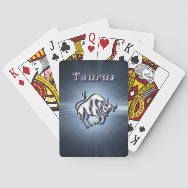 Jeu De Cartes Chrome Taurus (dos)