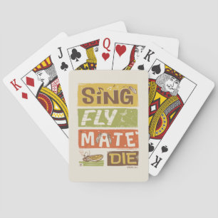 Jeu De Cartes Cicada Sing Fly Mate Die