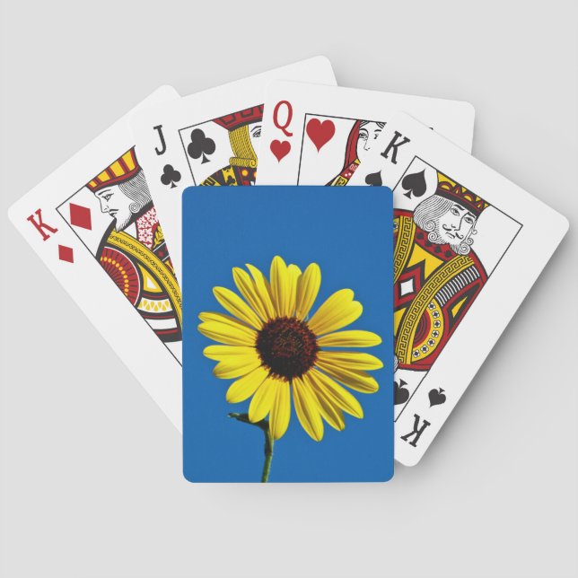 Jeu De Cartes Ciel de tournesol (dos)