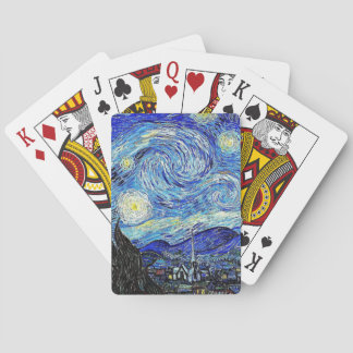 Jeu De Cartes Ciel Rétro Nuit Étoilée