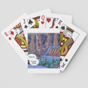 Jeu De Cartes Cimetières de Supermarché Végétalien Drôle