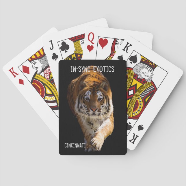 Jeu De Cartes Cincinnati Tiger - (dos)