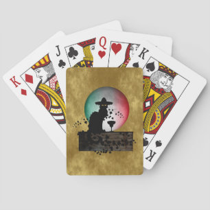 Jeu De Cartes Cinco de Mayo Conversation Noir / Gato Negro