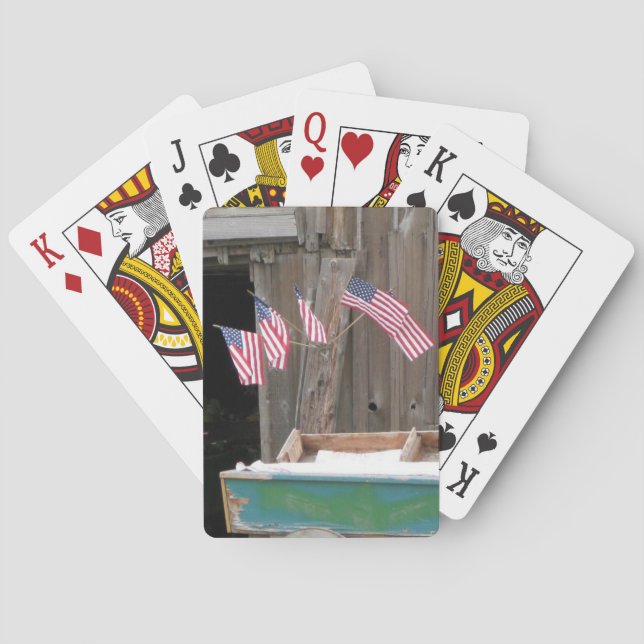 Jeu De Cartes Cinq drapeaux et grange (dos)