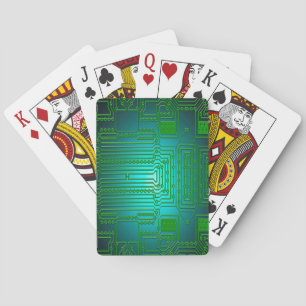 Jeu De Cartes circuits de conducteurs de cartes