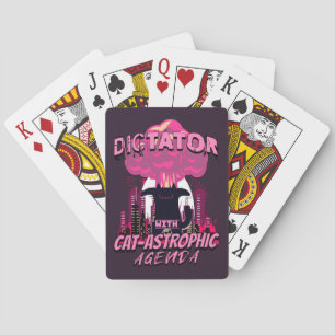 Jeu De Cartes Citation Catastrophique Funny Angry Cat