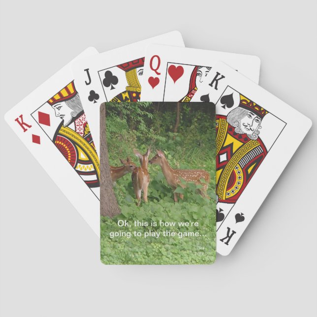 Jeu De Cartes Citation De Baby Deer (dos)