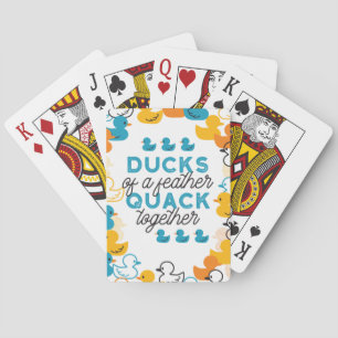 Jeu De Cartes Citation De Canards Amusants