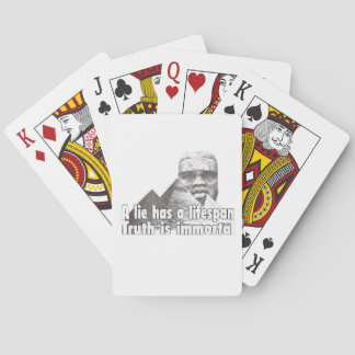 Jeu De Cartes Citation de grandeur afrocentrique