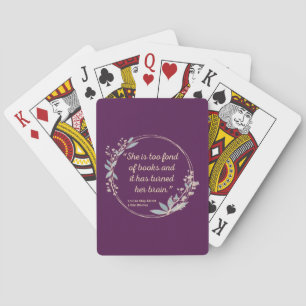 Jeu De Cartes Citation de Little Women II - Style mignon