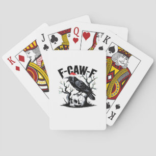 Jeu De Cartes Citation drôle essentielle F-Caw-F