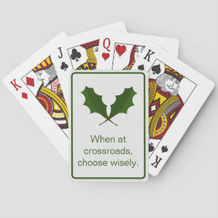 Jeu De Cartes Citation Inspirationnelle Personnalisée, Art Feuil