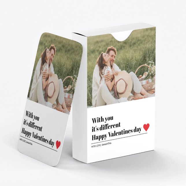 Jeu De Cartes Citation romantique branchée | Valentines (Créateur téléchargé)