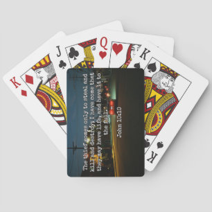 Jeu De Cartes Citations de Dieu : 4:8 de Phil -- "Prenez garde