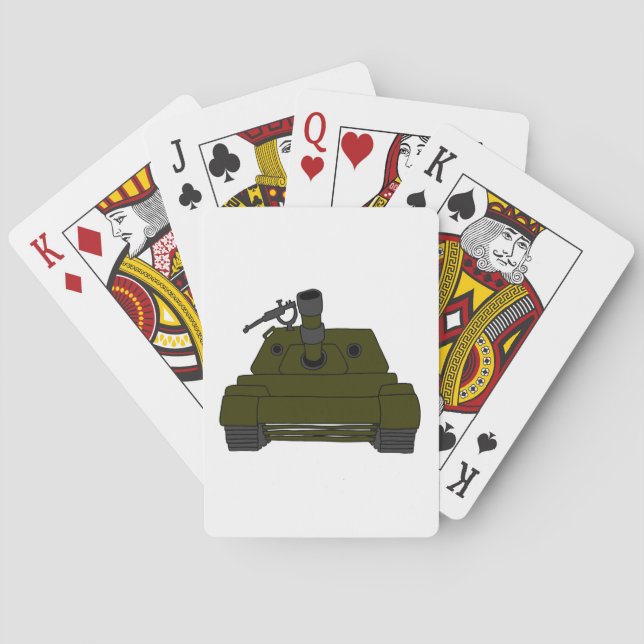 Jeu De Cartes Citerne militaire (dos)