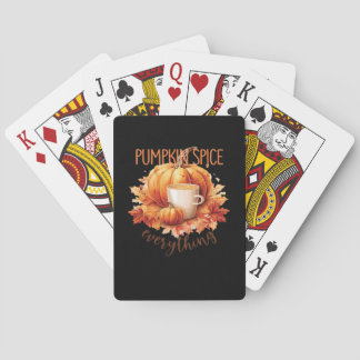 Jeu De Cartes Citrouille épices Tout l'art Word