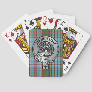 Jeu De Cartes Clan Anderson Crest & Tartan
