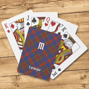 Jeu De Cartes Clan Carnegie Tartan