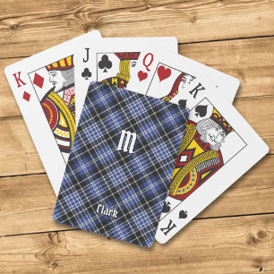 Jeu De Cartes Clan Clark Tartan Jouer aux cartes