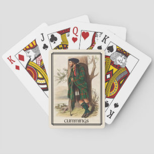 Jeu De Cartes Clan Cummings Classic Scotland