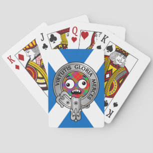 Jeu De Cartes Clan Donnachaidh Robertson Crest & Tartan Bicycl